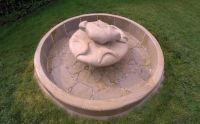 The sand stone fountain
