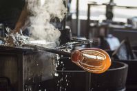The glass blowing art