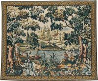 Web del tapiz de Europa- Maria Almanza está tejiendo su pieza